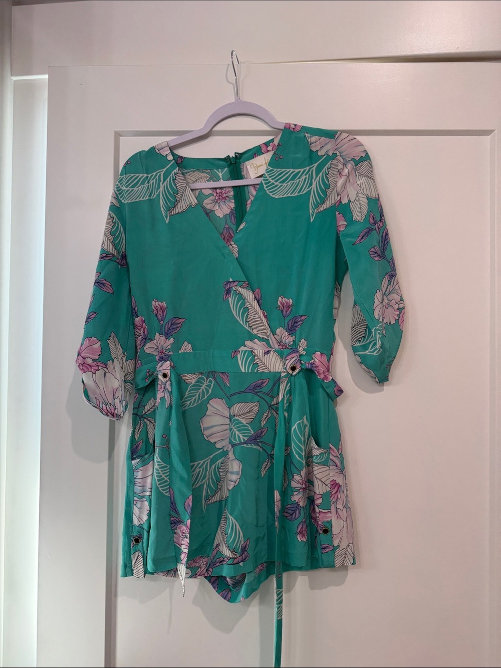 Yumi Kim silk romper XS